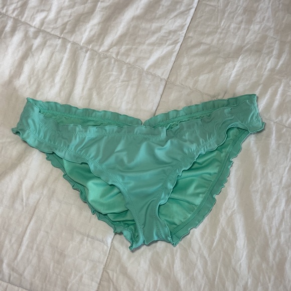 VICTORIA SECRET - SWIM - TEAL GREEN BATHING SUIT BOTTOMS - Picture 2 of 10
